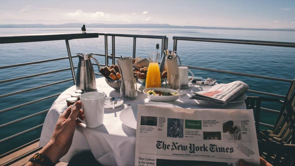 Dîner en croisière
